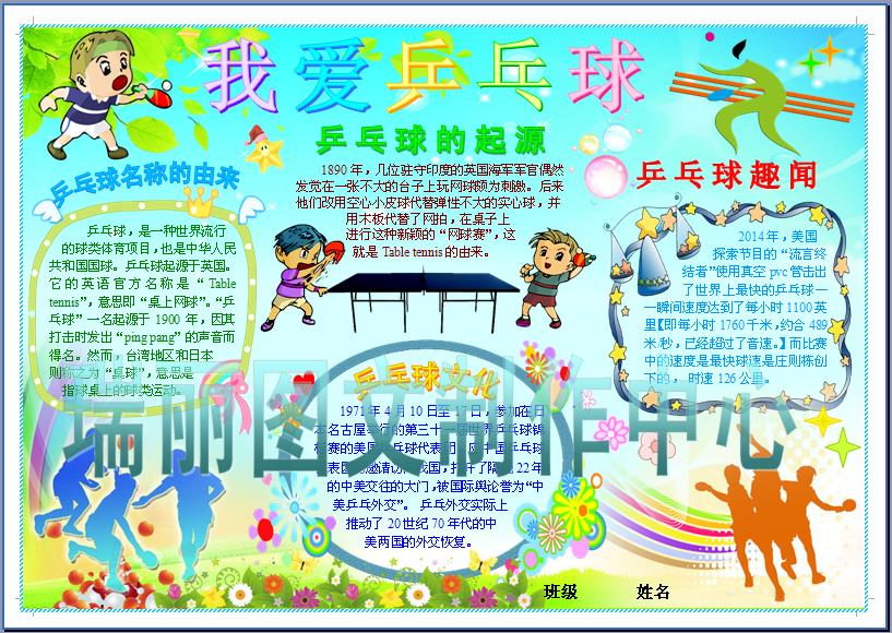 一页word文档A4/A3电子小报成品 其中的文字可以编辑修改可以作为模板使用 发货方式是拍下后发电子稿到邮箱 请在订单备注中注明邮箱地址