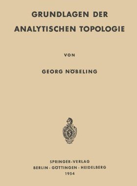 【预订】Grundlagen Der Analytischen Topologie