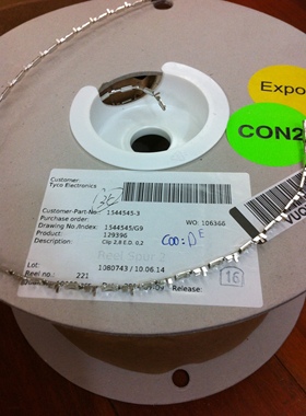 1544545-3 泰科/安普 TE/AMP 原装正品连接器 接插件 现货期货