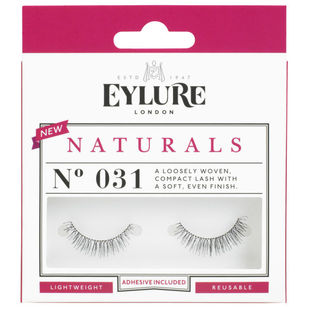 进口EYLURE NO. LASHES 100%英国原装 031 自然型假睫毛现货