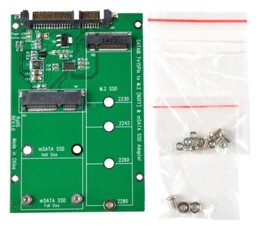 S2083A M.2(NGFF) & mSATA 转 SATA 转接卡 M.2 to SATA