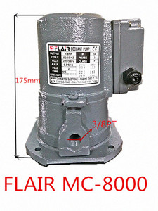 台湾FLAIR张工 浸水式 高扬程 机床冷却水泵 8P三相 MC-8000