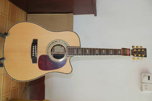 Flyoung D45 Corner 41 -INCH HOGD HURN Деревянная гитара может добавить пикапы Fishmaneq