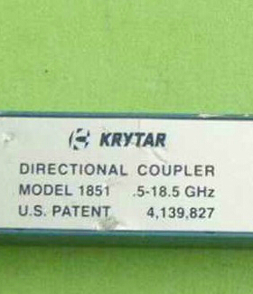 KRYTAR 1851 0.5-18GHz 10dB SMA RF射频微波宽带同轴定向耦合器