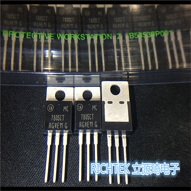 MC7805CTG 7805CT ON TO220 全新进口原装现货 可直拍 出样
