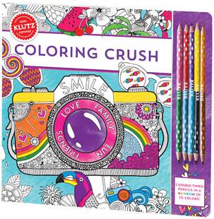 【预售】Coloring Crush [With Pens/Pencils]