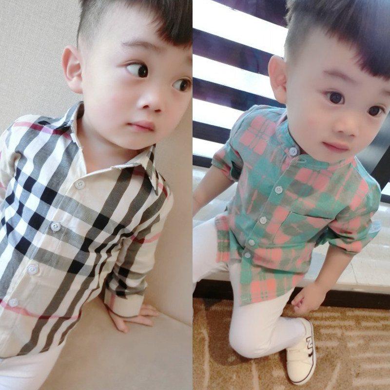 Chemise garcon à manche longue - Ref 2073190 Image 1