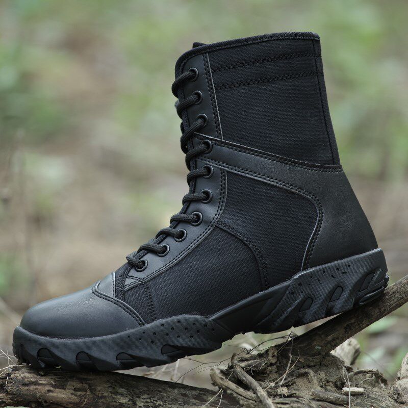 Boots militaires pour homme - amortissement - Ref 1401988 Image 1