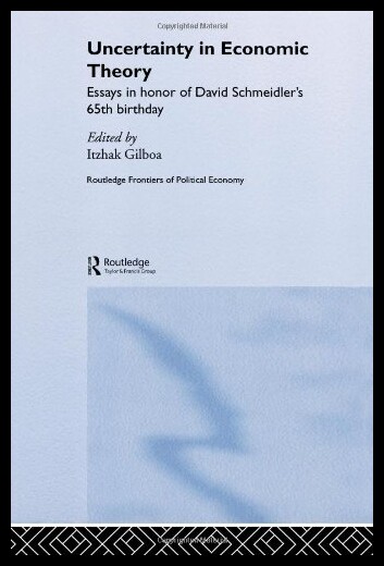 【预售】Uncertainty in Economic Theory
