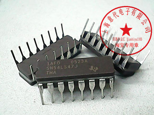 SN54LS47J  TI   54LS47【正品军级】赛格市场G332室实体店 现货