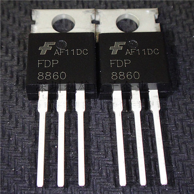 全新 FDP8860  MOS场效应管  N沟道  30V/80A  现货