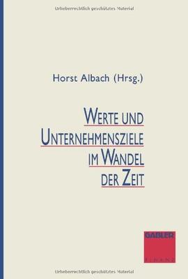 【预售】Werte Und Unternehmensziele Im Wandel Der Zeit