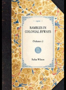 【预售】Rambles in Colonial Byways