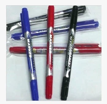 真彩0615B记号笔 小双头油性记号笔 勾线笔 光盘笔 保证正品 批发