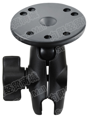 RAM-Mount RAM 63mm单圆盘1英寸球头底座 短臂连杆套件 AMP孔 B型