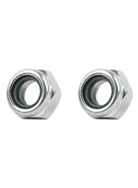 自制 四驱车零配件 不锈钢  M2防松螺母直径4.0mm 螺丝 10颗银色