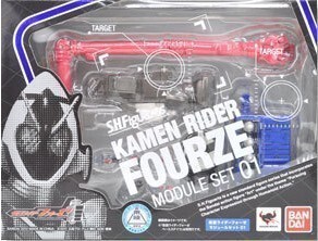全场特价包邮 假面骑士Fourze SHF Module Set 武器包 01