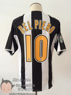 04-05 尤文图斯 主场球衣 10号 皮耶罗 / 11号 内德维德 连章