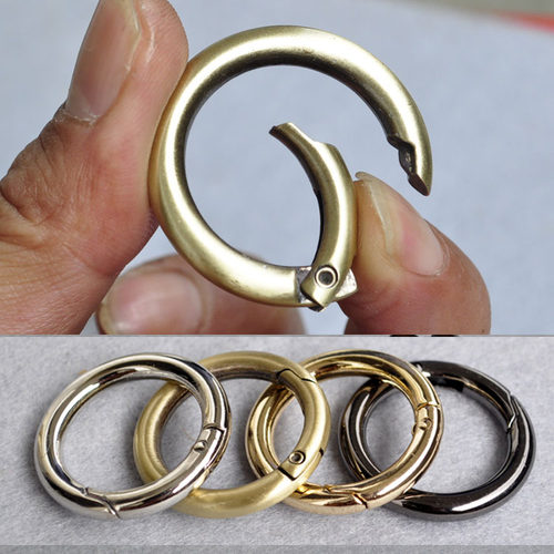 diy2cm-5cm金属扣子开口弹簧圈
