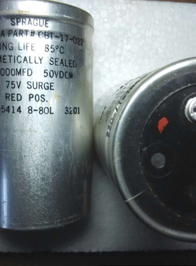 思碧 透明皮 长寿命 32D系列 50v / 75v 17000uf 螺丝脚电容