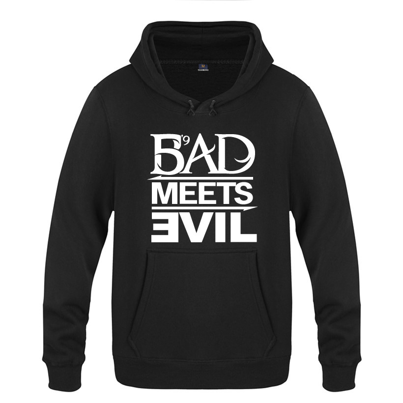 外贸男式连帽卫衣 eminem艾米纳姆说唱摇滚 阿姆Bad Meets Evil