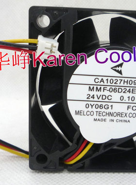 全新MMF-06D24ES FC4 6025 24V 0.1A变频器风扇CA1027H09 HZDO
