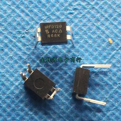 MOS场效应管 IRFD120 IRFD120PBF 1.3A/100V N沟道 现货
