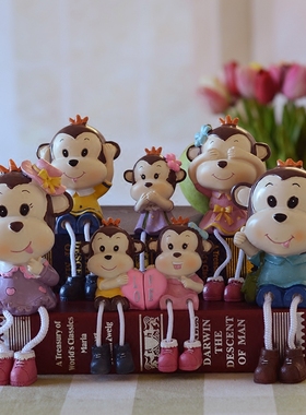 吊脚娃娃家居饰品电视柜小摆件