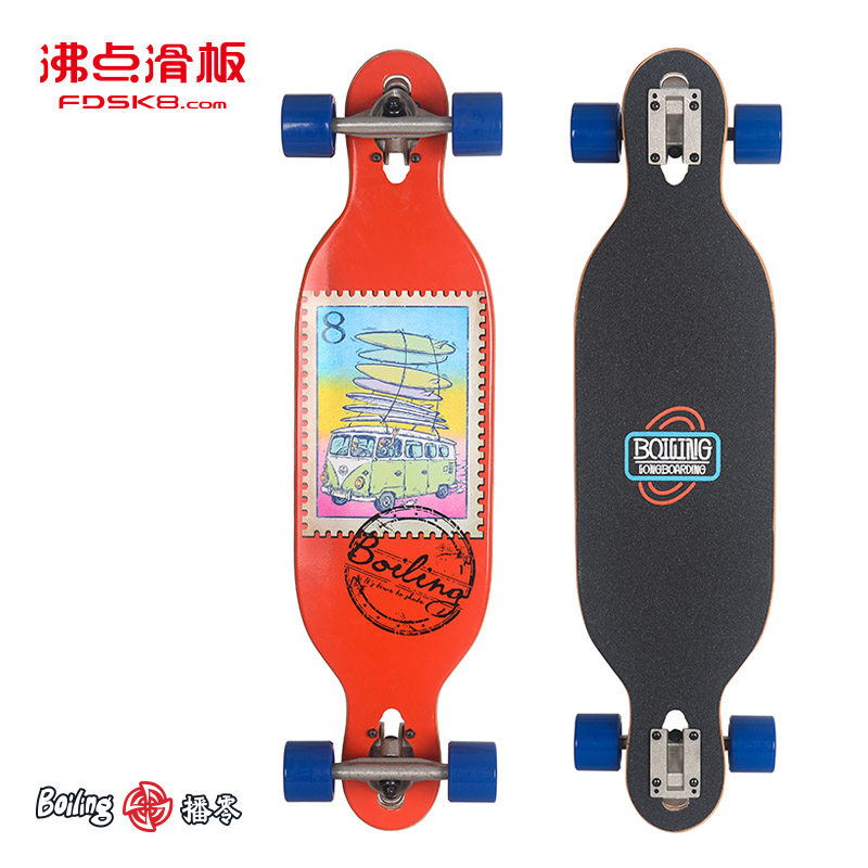 Skateboard pour homme femme BOILING   - Ref 2599896 Image 1