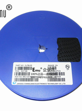 Emu丨三端稳压管 78L05 L78L05ACUTR CJ78L05 SOT-89 1K/盘