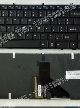 全新原装神舟 K590S K650C-I7 D3, K660E-I7 K750D键盘 带背光