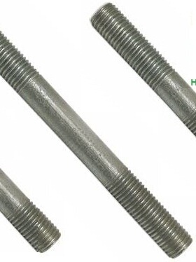 4.8级GB901本色双头牙螺丝钉螺栓柱M33*90/100/110/140-1500定制