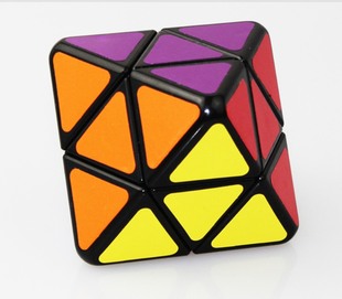蓝蓝四轴八面体魔方 八面体魔方 蓝蓝魔方 蓝蓝四轴异形魔方