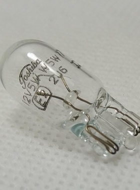 TOSHIBA 12V 5W W5W E2 T10 99132-12050 东芝原厂示宽灯泡小插泡