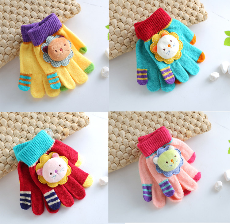 Gants pour enfants en acrylique - Ref 2146568 Image 1