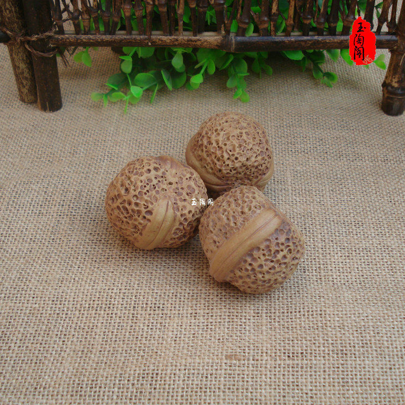 特价宜兴紫砂工艺品 紫砂大号核桃百年好合 精品雕塑摆件茶宠茶玩