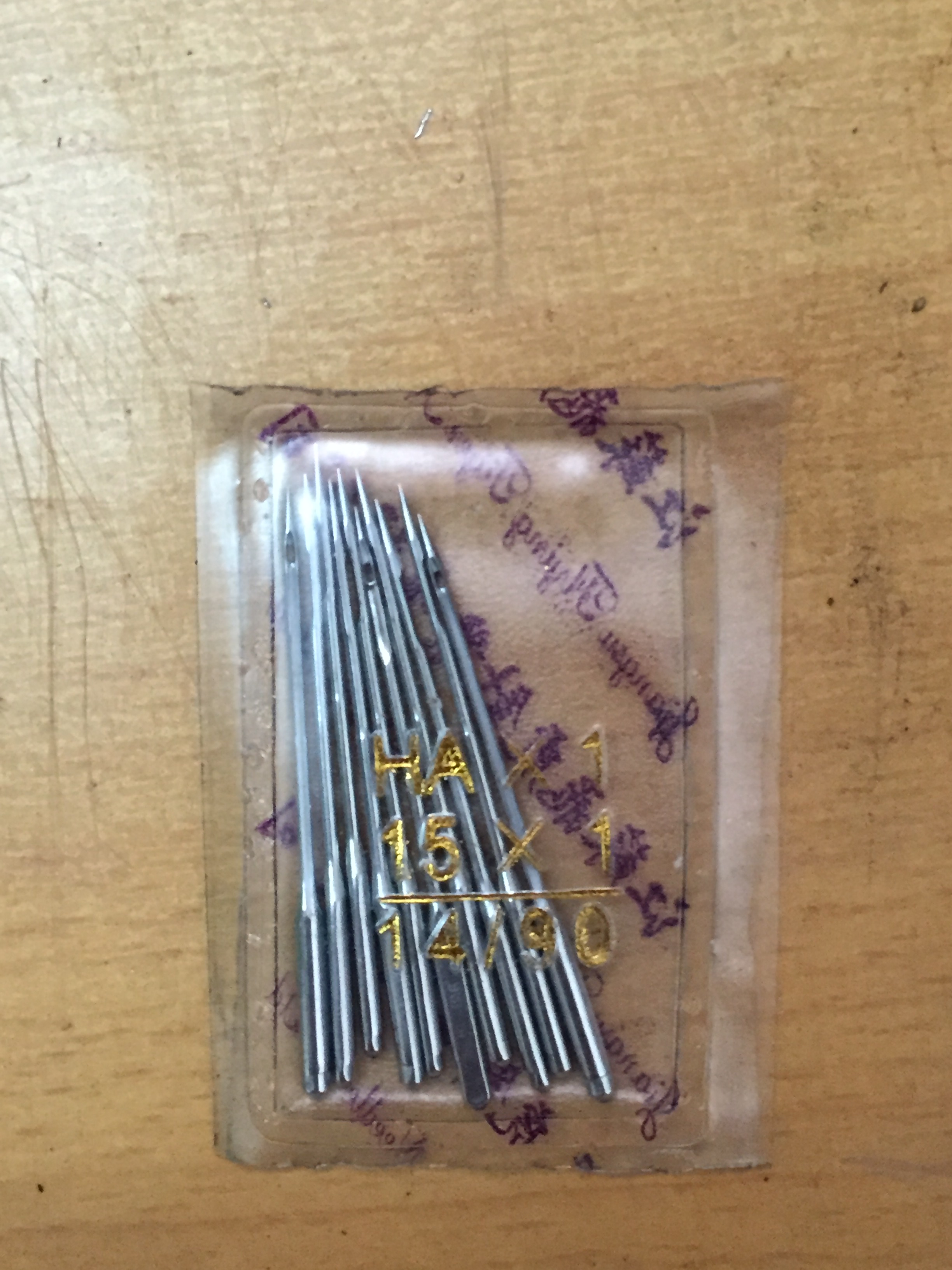 飞人牌141618号整盒50包缝纫机