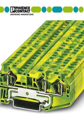 德国 菲尼克斯 ST 6-PE 回拉式弹簧 接地端子3031500