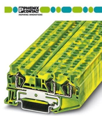 德国 菲尼克斯 ST 6-PE 回拉式弹簧 接地端子3031500