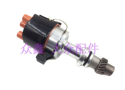 适用于老款捷达王普桑塔纳电喷化油器分电器总成