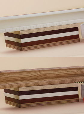 定做吸塑模压橱柜门板 罗马柱顶线灯线楣线廊桥装饰线条全屋定制