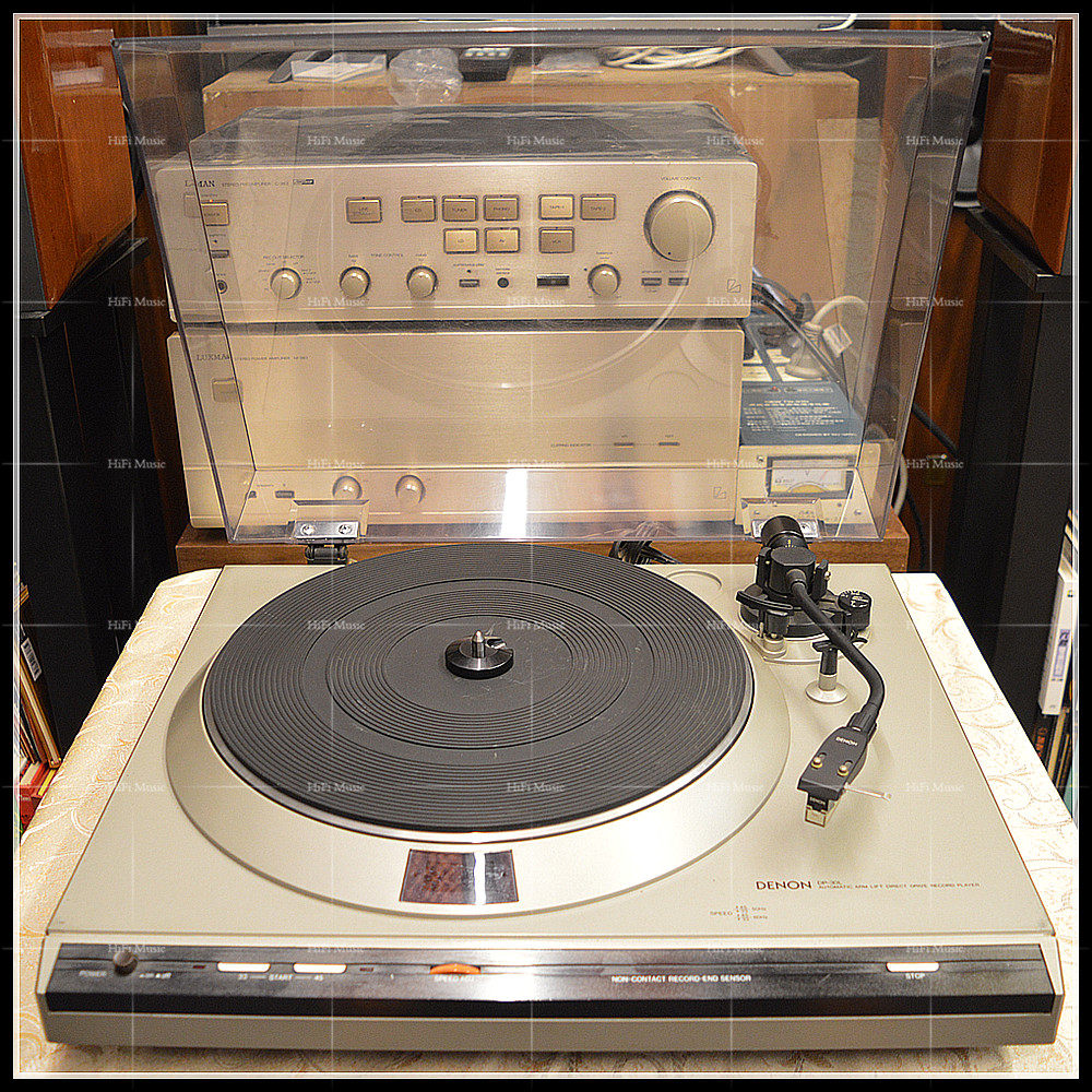 二手原装进口Denon/天龙DP-30L高端直驱 发烧黑胶唱机 原装100V
