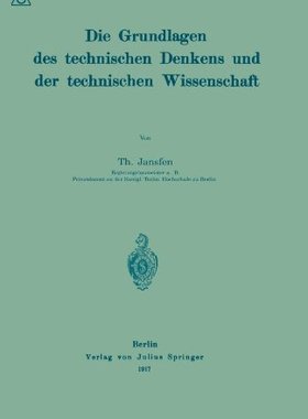 【预订】Die Grundlagen Des Technischen Denke...