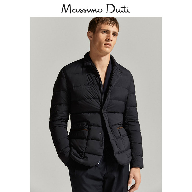 Massimo Dutti 03404214401 男士绗缝外套