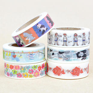 16款 日本 15mm宽 Vol.5 选 TSUTSUMU和纸胶带