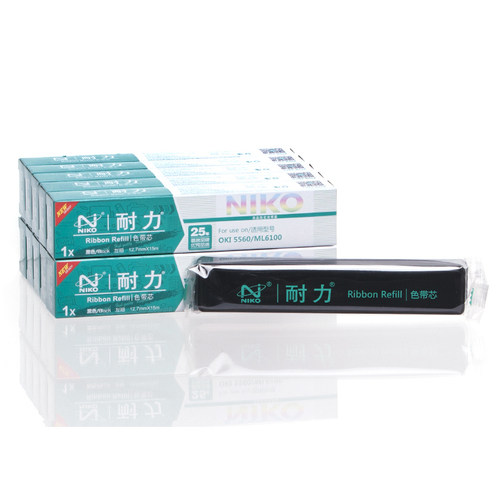 耐力适用OKI6100F色带芯ML5560 5760 7100F 150F 6100F+ 10根装