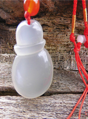 如意宝吊坠占运站海洋玉髓挂件