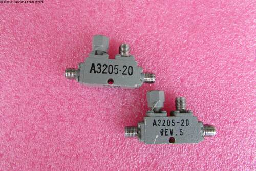 美国 Atlantecrf A3205-20 4-8GHz 20dB SMA Directional Coupler 射频同轴定向耦合器 质量包好，包能用  可提供测试图 型号: A3205-20  工作频率：4-8GHz 耦合度：20dB 功率：50W 接头：SMA