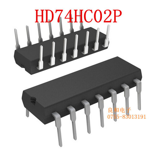 HD74HC02P 全新原装正品 DIP14 74HC02 HC02