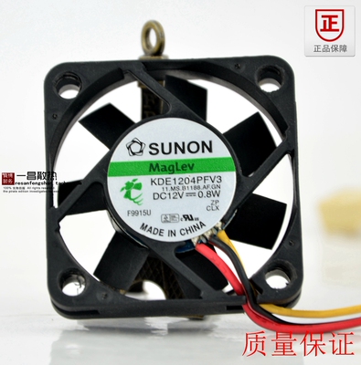 全新原装风扇 建准SUNON4CM 4010 12V 0.8W静音 KDE1204PFV3